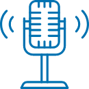microphone icon for Impact Partnership