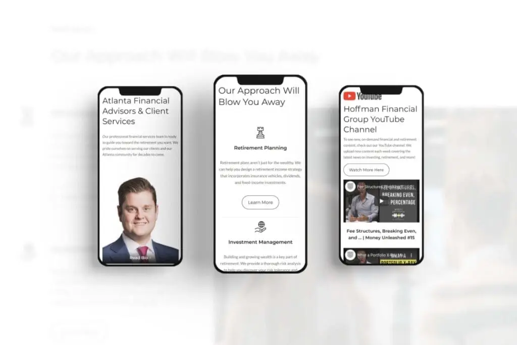 Mobile design and code