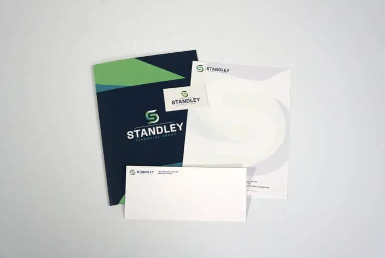 Print display for a financial advisor practice